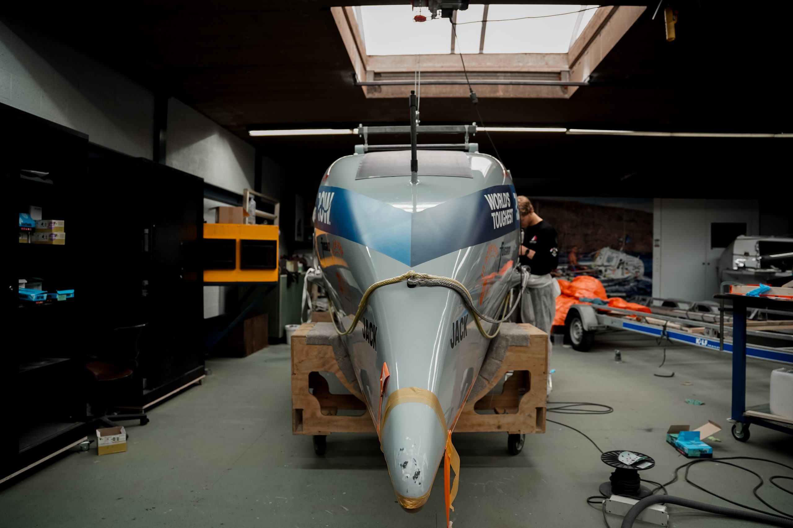 ocean-rowing-boat by the ocean rowing company