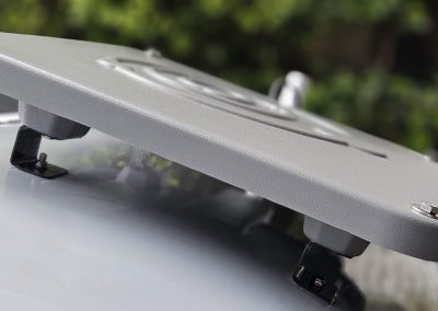 Optional Starlink receiver attached, with separate system
