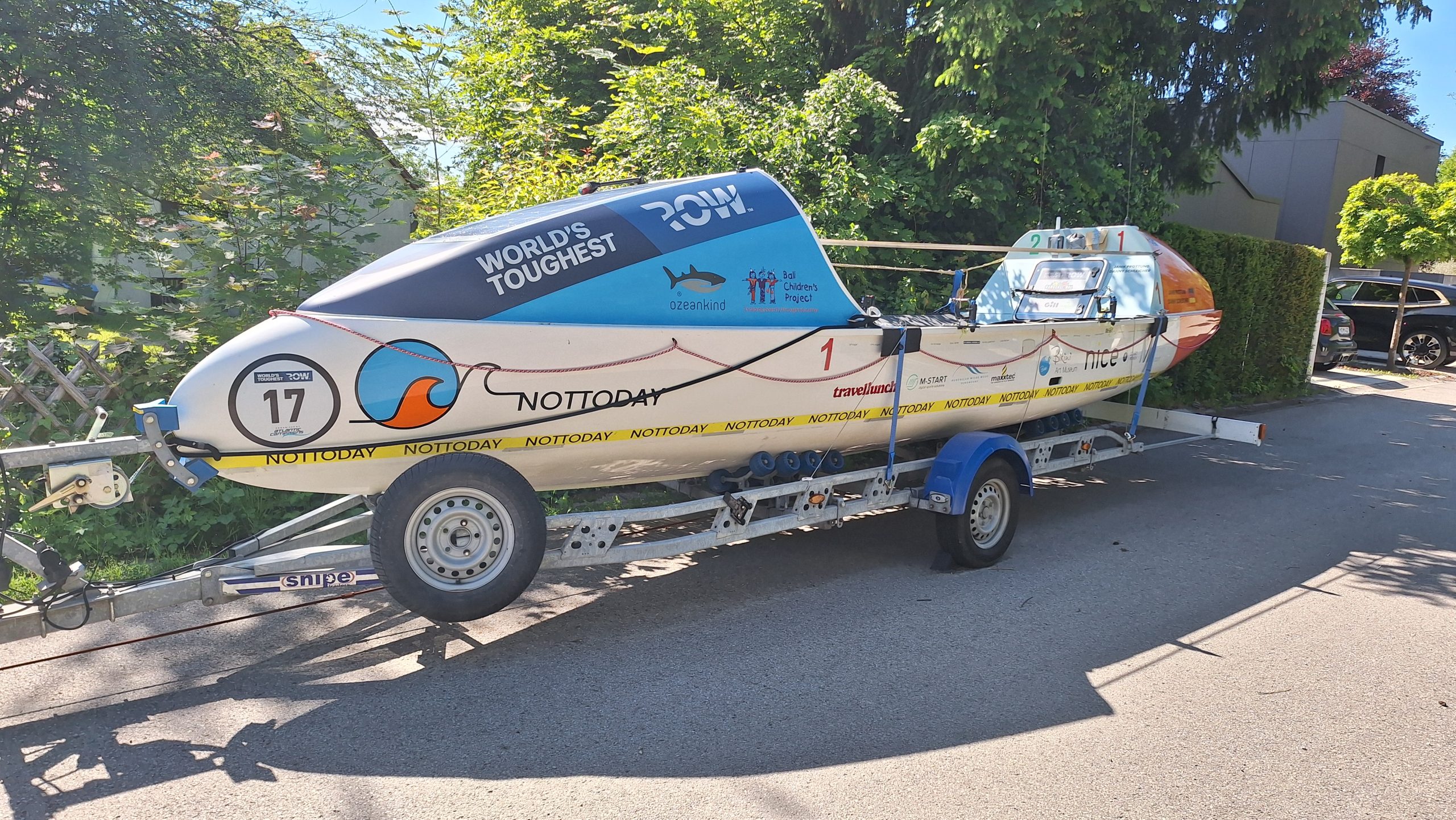 Rannoch R25 "Gratitude" – Atlantic-Proven Ocean Rowing Boat